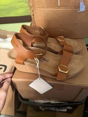 Papillio by Birkenstock Soley Leather Wedge Sandal